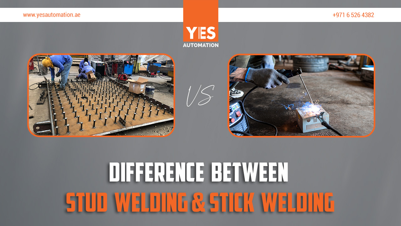 Difference Between Stud Welding and Stick Welding