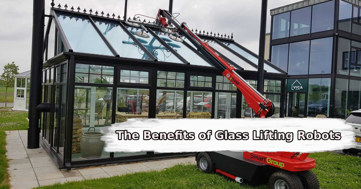 glass lifting robots for rent