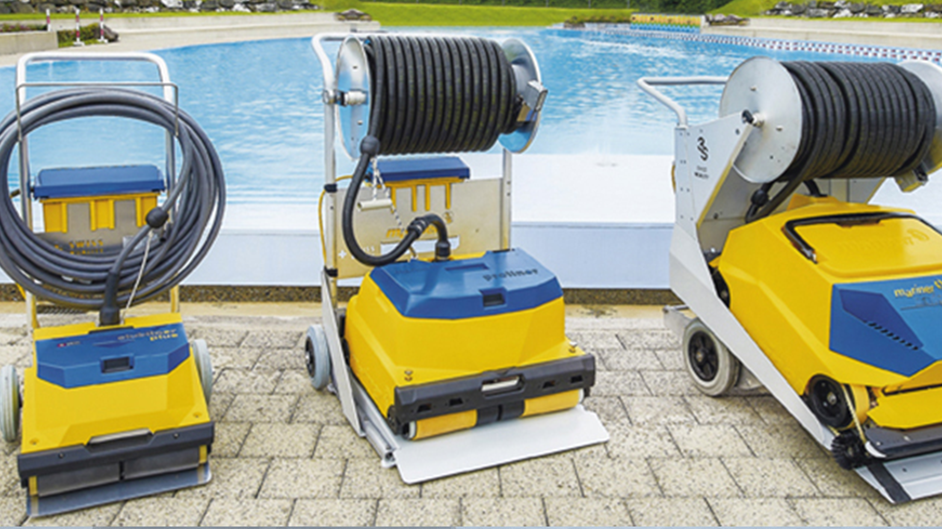 swimming pool cleaning machines